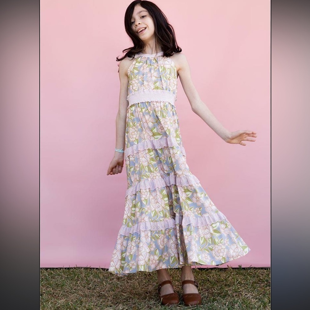 NWOT Matilda Jane Dream Chasers Off to Wonderland Maxi Dress Size 12